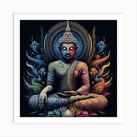 Buddha 16 Art Print