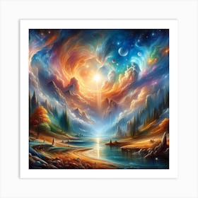 Dreamscape 5 Art Print