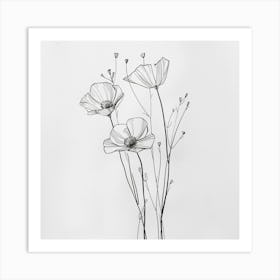 Poppies 95 Art Print