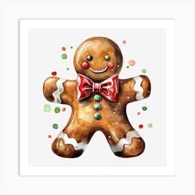 Gingerbread Man 22 Art Print