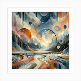 Abstract Painting 38 Art Print