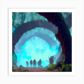 Dreams Veil Art Print