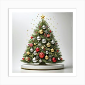 Christmas Tree 4 Art Print