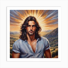 Jesus 22 Art Print