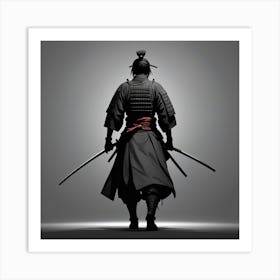 Samurai 1 Art Print