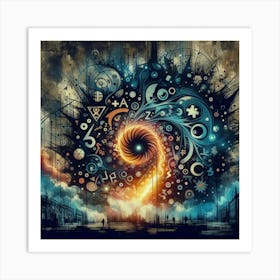 Psychedelic Art 43 Art Print