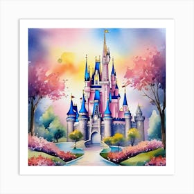 Cinderella Castle 37 Art Print