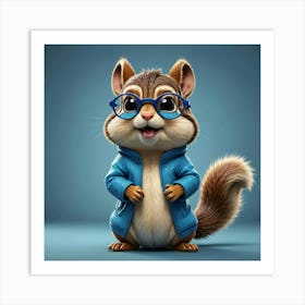 Alvin And The Chipmunks 23 Art Print