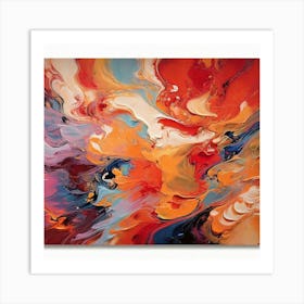 Abstract Painting 8 Art Print