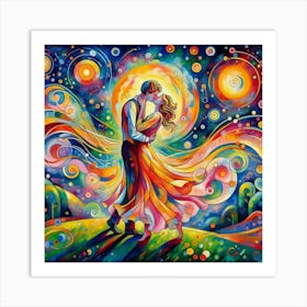 Dance Of The Stars Art Print