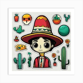 Mexican Boy 8 Art Print