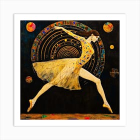 Dancing Flower - Dance Revolution Art Print