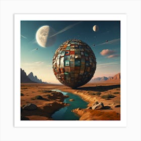 Spaceship Art Print