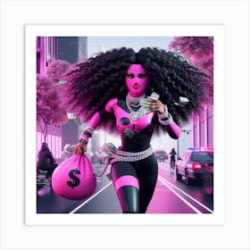 Barbie Dangerous Art Print