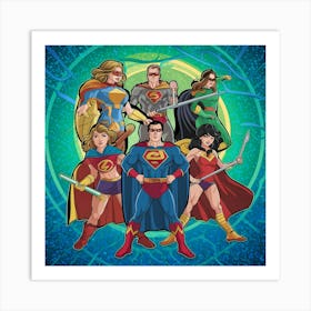 Justice League Art Print