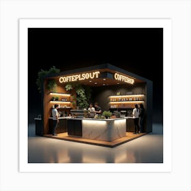 Coffee Shop Art Print