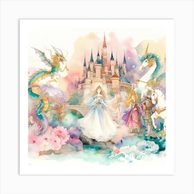 Fairytale Castle 1 Art Print