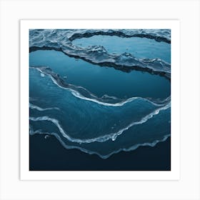 Water Ripples 1 Art Print