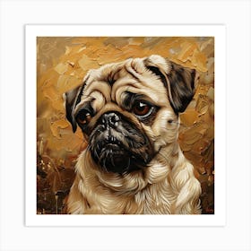 a Pug 1 Art Print