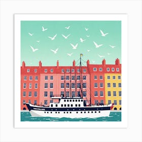 Swedish City 11 Art Print