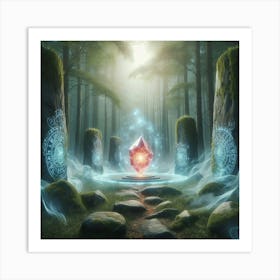 Mystical Forest Art Print