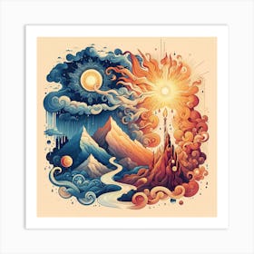 Dreamscape 4 Art Print