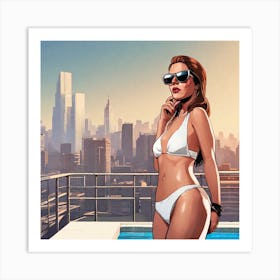 Grand Theft Auto 1 Art Print