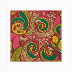 Paisley 4 Art Print