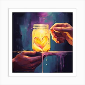 Spread The Love Art Print