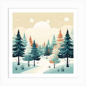 Winter Forest 2 Art Print