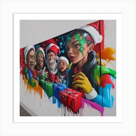 Santa Claus Art Print