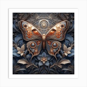 Majestic Butterfly Art Print