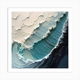 Abstract Of A Wave Art Print