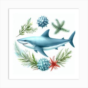 Shark 3 Art Print