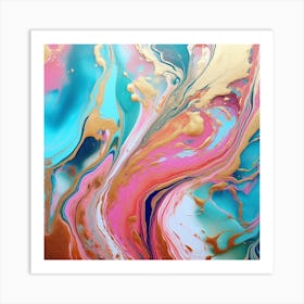 Abstract Painting 204 Art Print