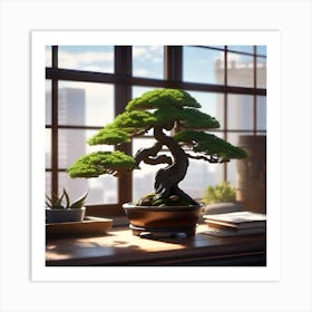 Bonsai Tree Art Print