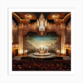 Stage At The Opera Art Print