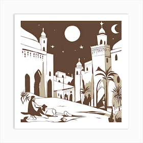 Islamic Mosque Art Print