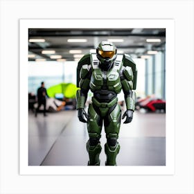 Halo 8 25 Art Print