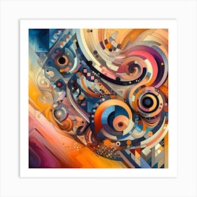 Abstract Painting 78 Art Print