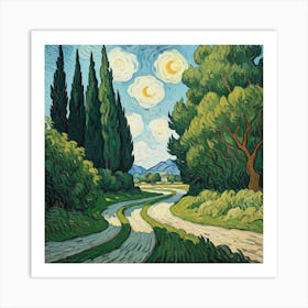 Starry Night 2 Art Print