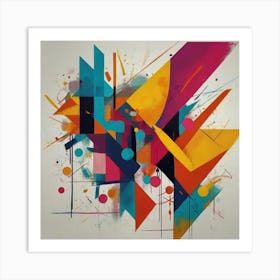 Abstract Piece That Represents Innovation Art Print