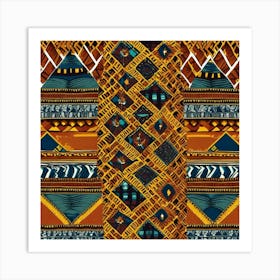 African Print Art Print