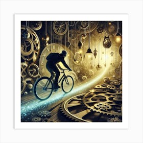 Time Travel Concept Art Art Print