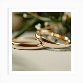 Wedding Rings Art Print