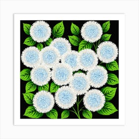 Chrysanthemums 8 Art Print