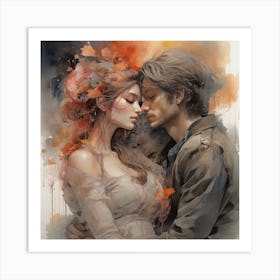 Lovers 1 Art Print