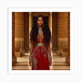 Egyptian Woman 20 Art Print