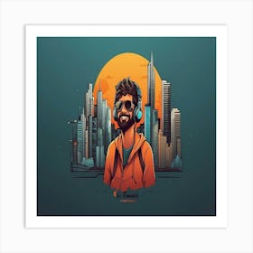 Dj Dj Dj Art Print