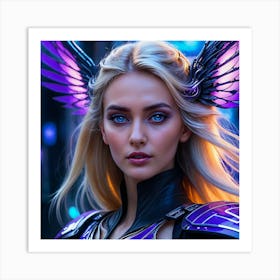 Angelic Beauty Art Print